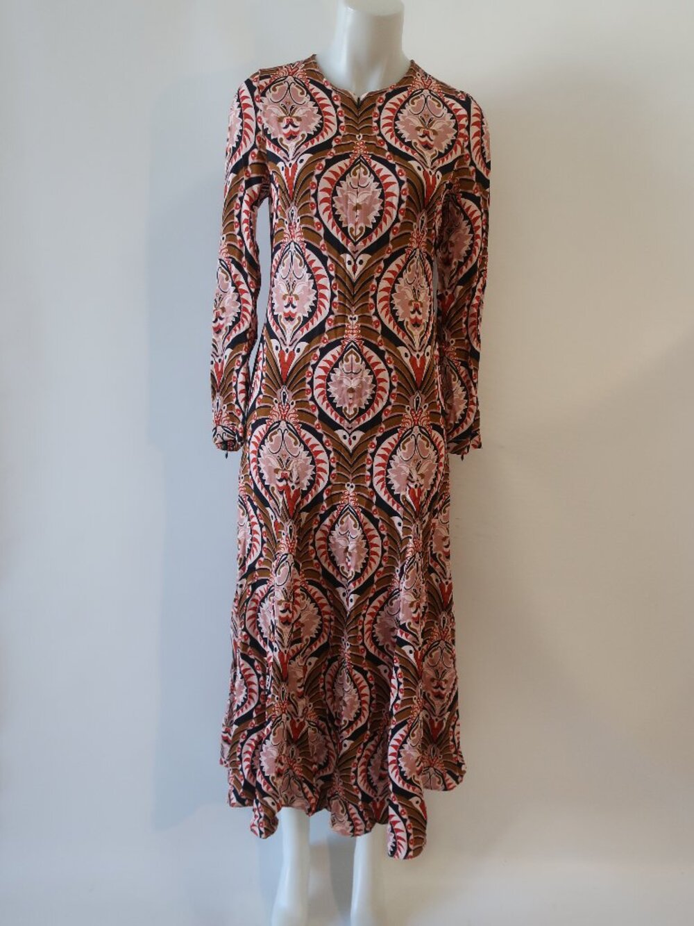 NWT Womens Farm Rio (Item- 625) Multicolor Pineapple Jewelry Maxi Dress XS - Picture 6 of 15